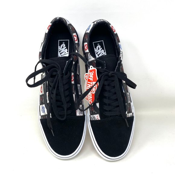 VANS Old Skool Love Shoes Men Letters Black Canvas Skate Casual Size VN0A5JMIB0A - Picture 5 of 8